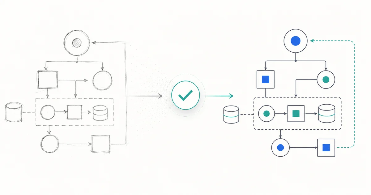 How to Turn a Sketch into a Clean Technical Diagram