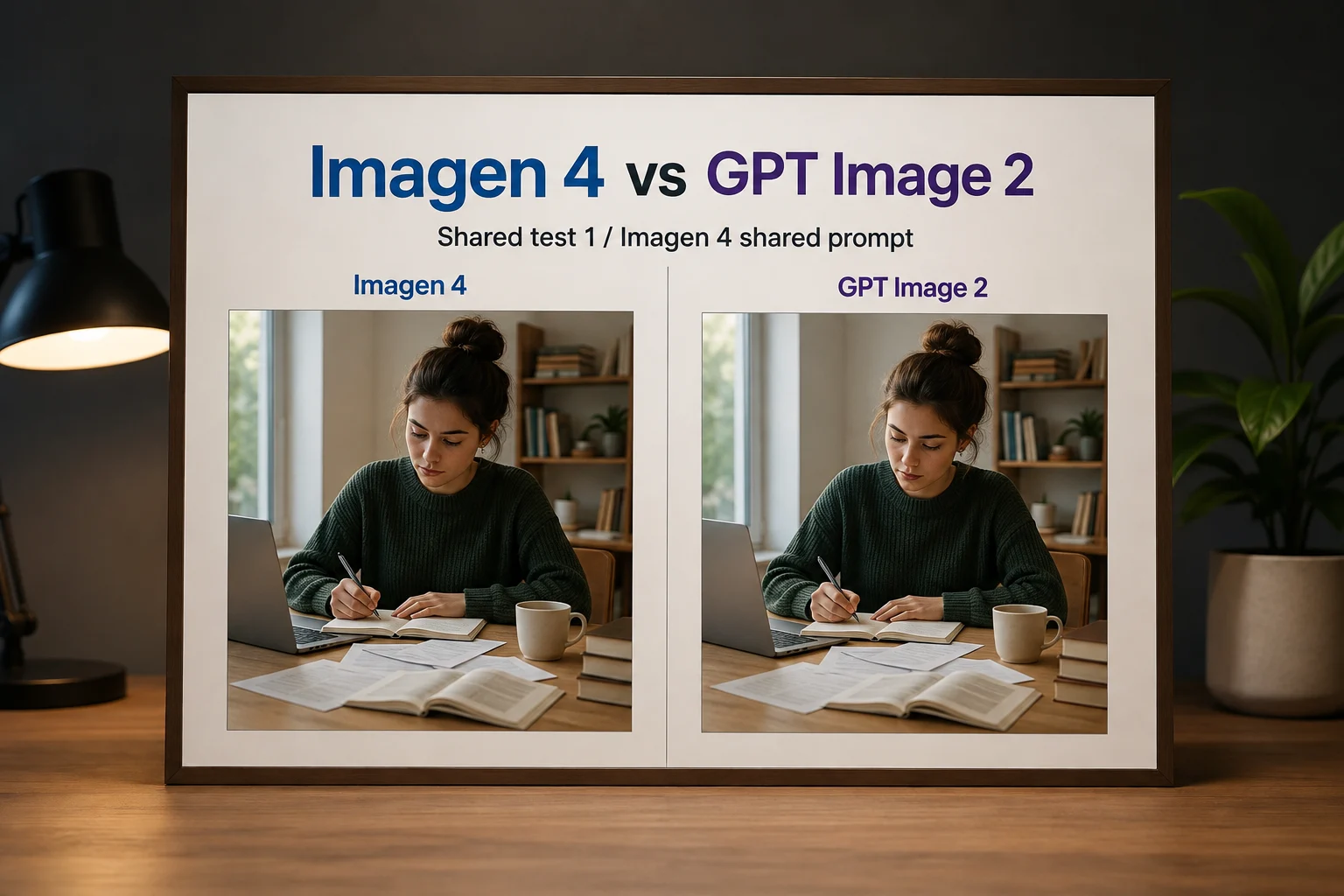 Un resultado de Imagen 4 generado a partir del prompt de prueba compartido