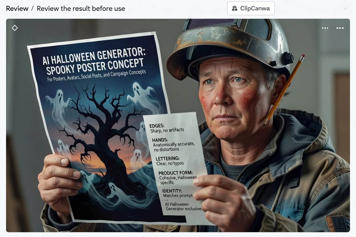 Planned ai halloween generator review example