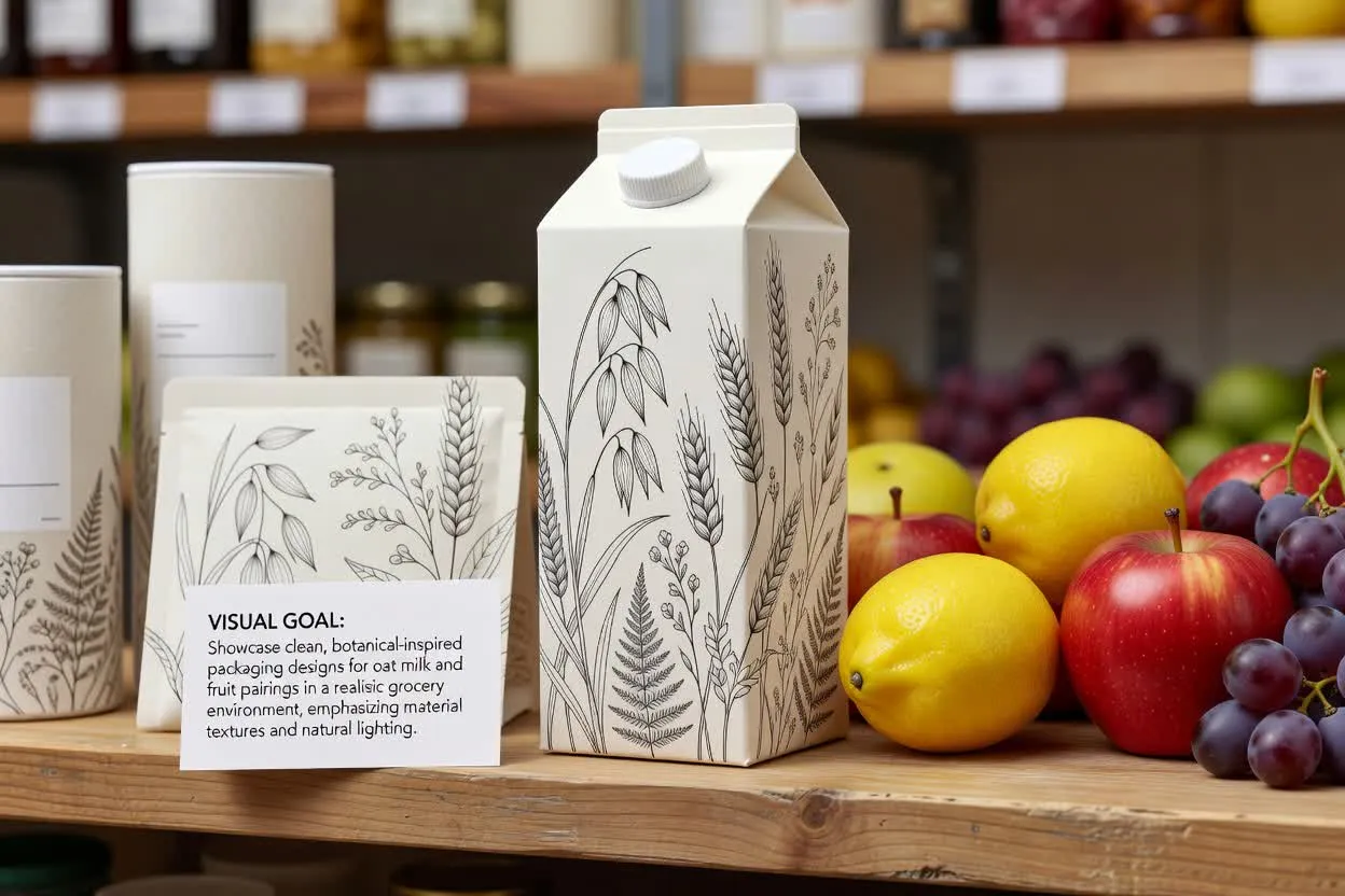 Ejemplo previsto de configuración del formato de envase en el generador de diseños de envases para alimentos