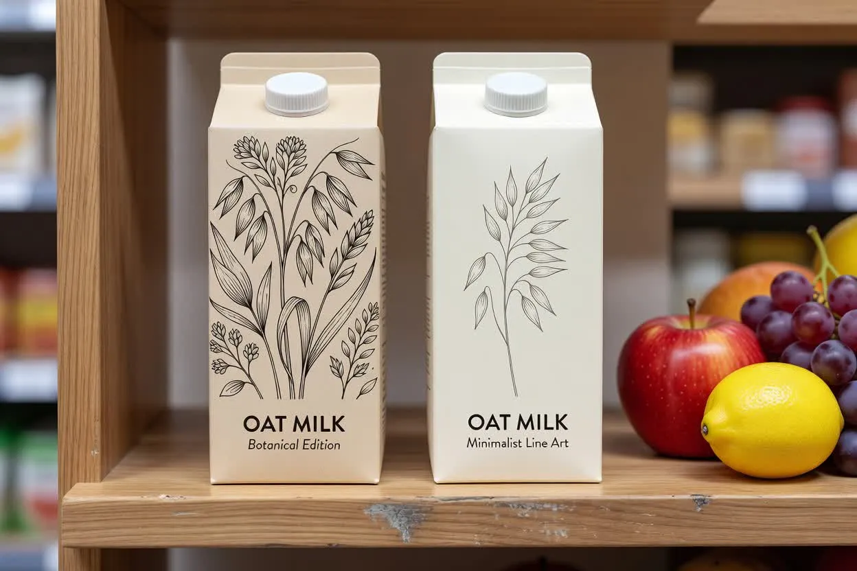 Ejemplo previsto de segundo caso de uso del generador de diseños de envases para alimentos