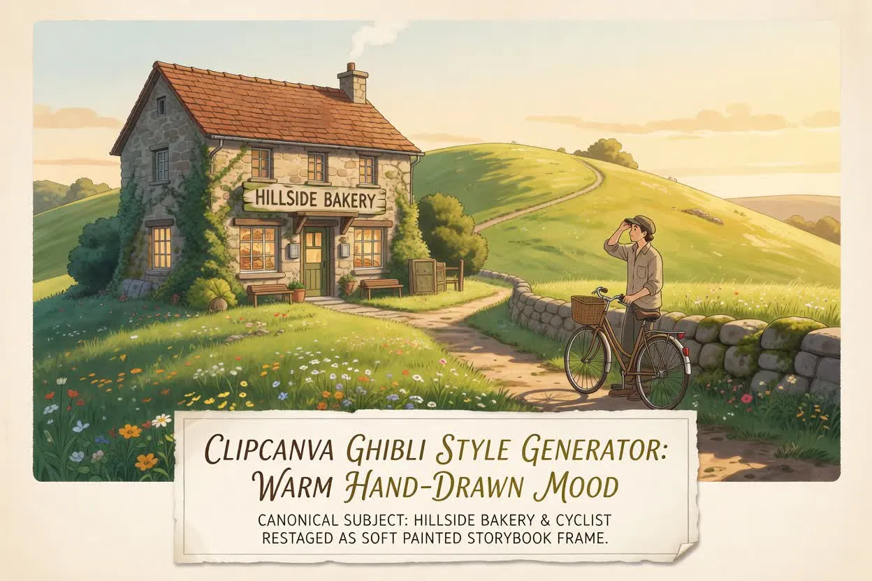 Planned ghibli style generator capability input example
