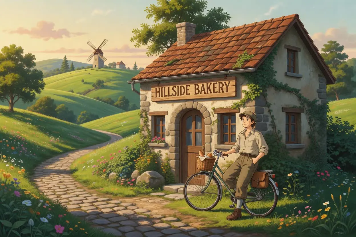 Planned ghibli style generator use case one example
