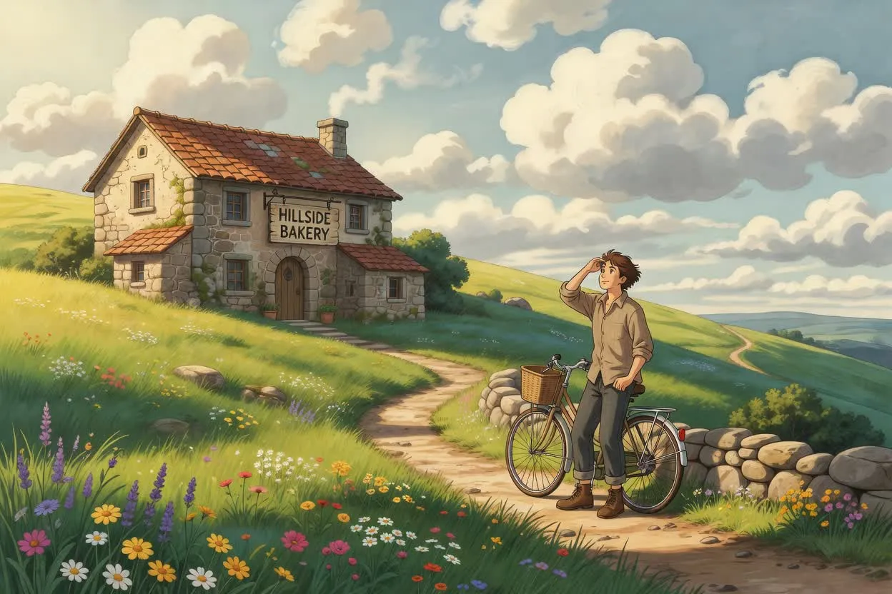 Planned ghibli style generator use case three example