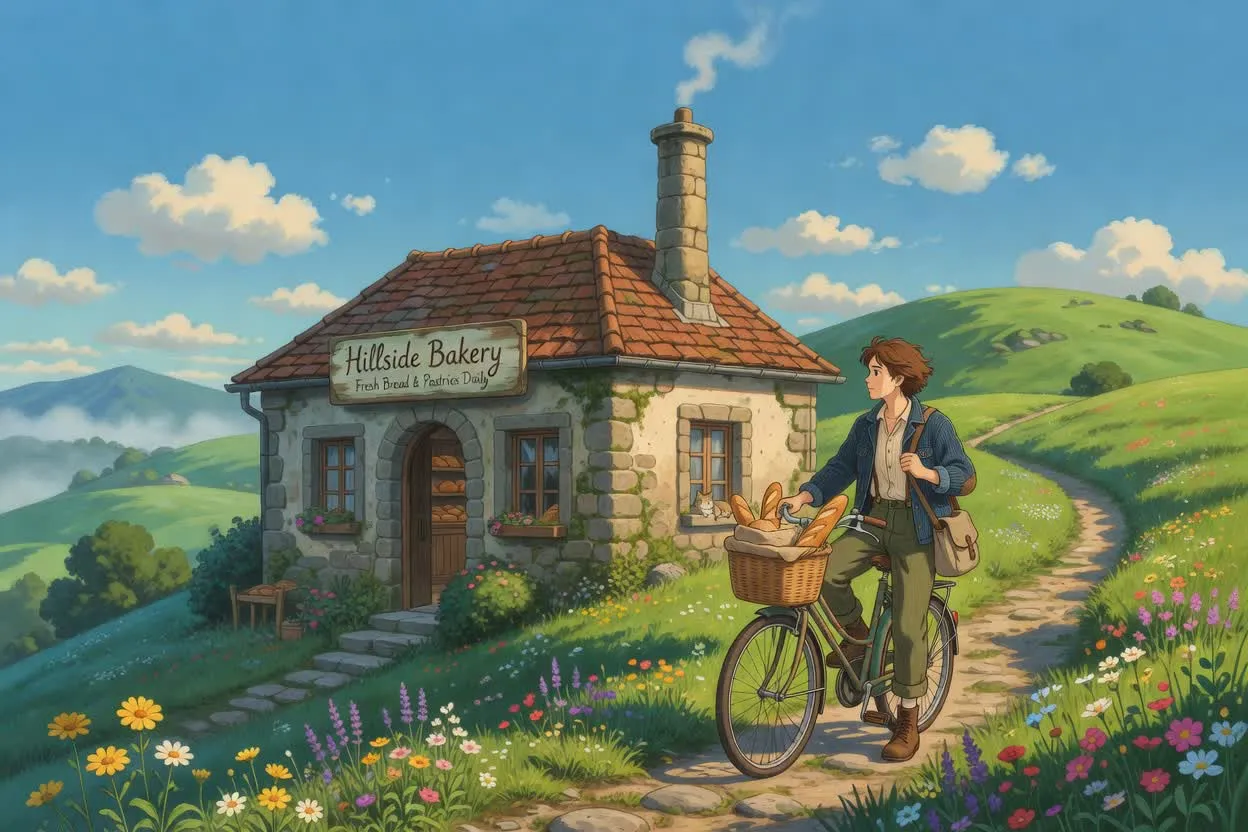 Planned ghibli style generator use case two example