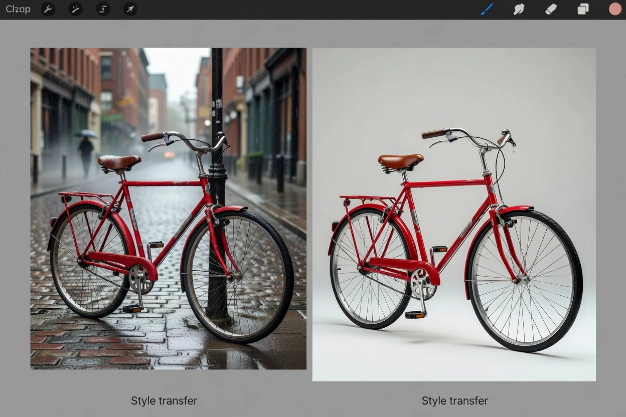 Planned image to image use case one example