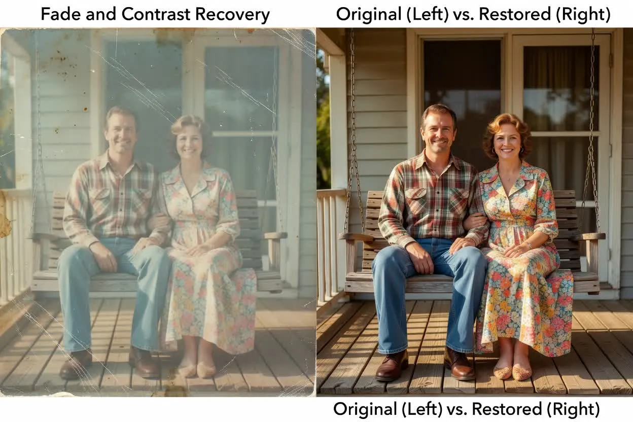 Planned old photo restore capability direction example