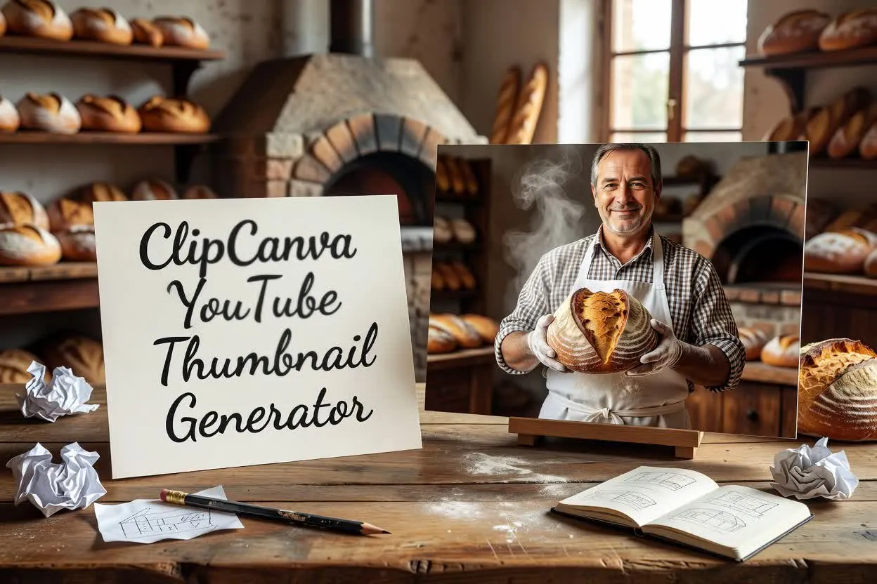 規劃中的依標題產生 YouTube 縮圖工具使用情境一範例