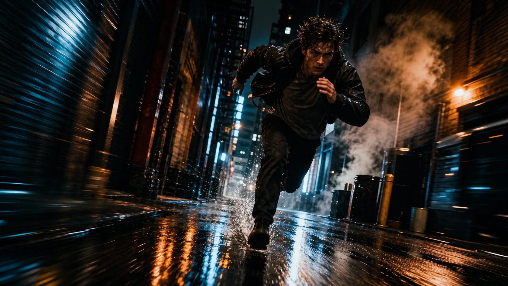 Action scene