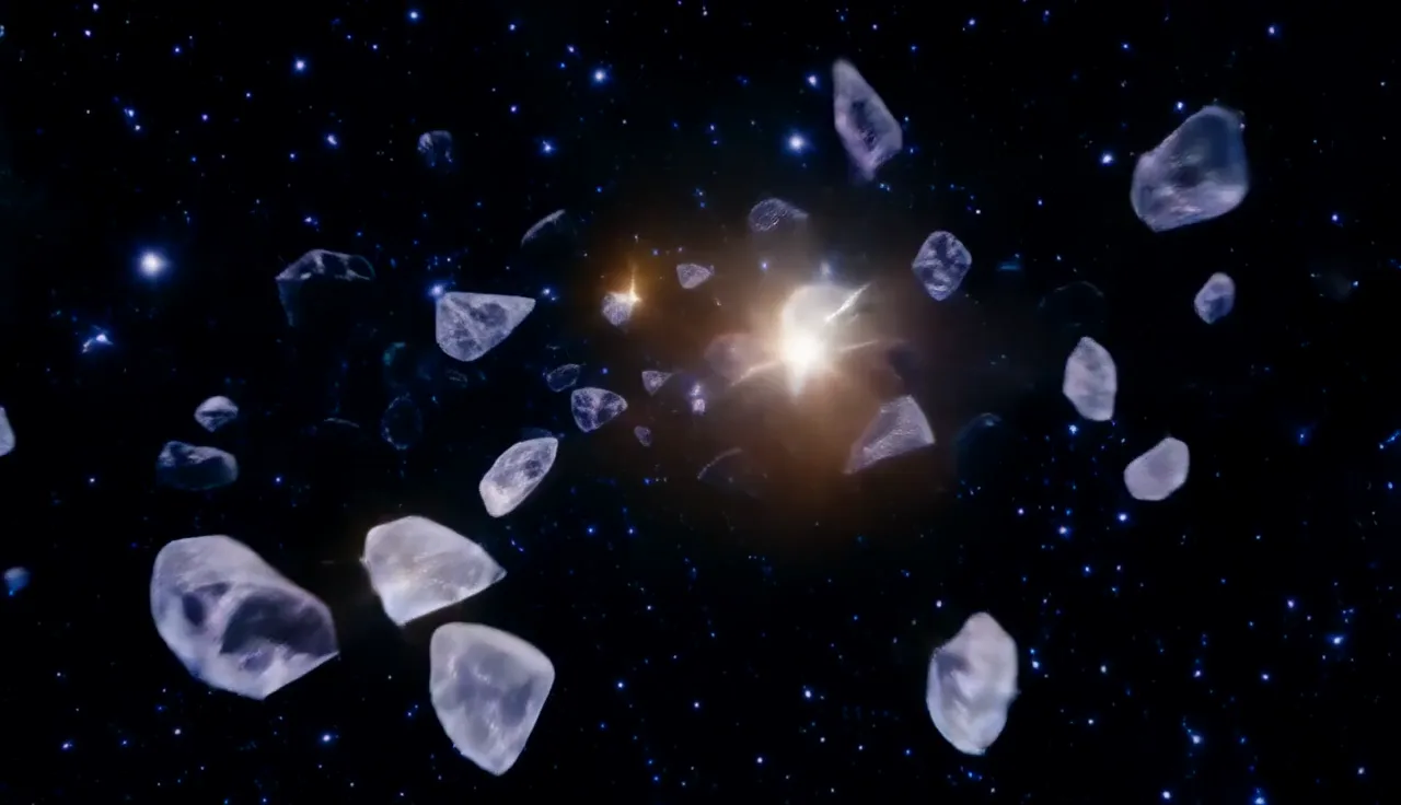 Asteroids, Diamonds and Stars