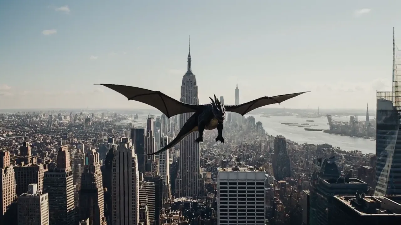 Dragon over New York