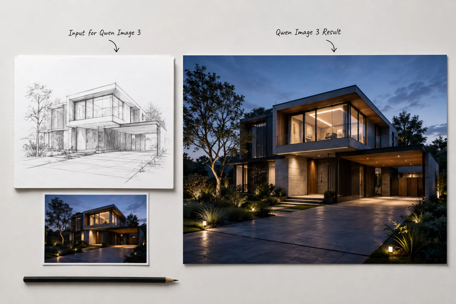 Qwen Image 3 model overview example