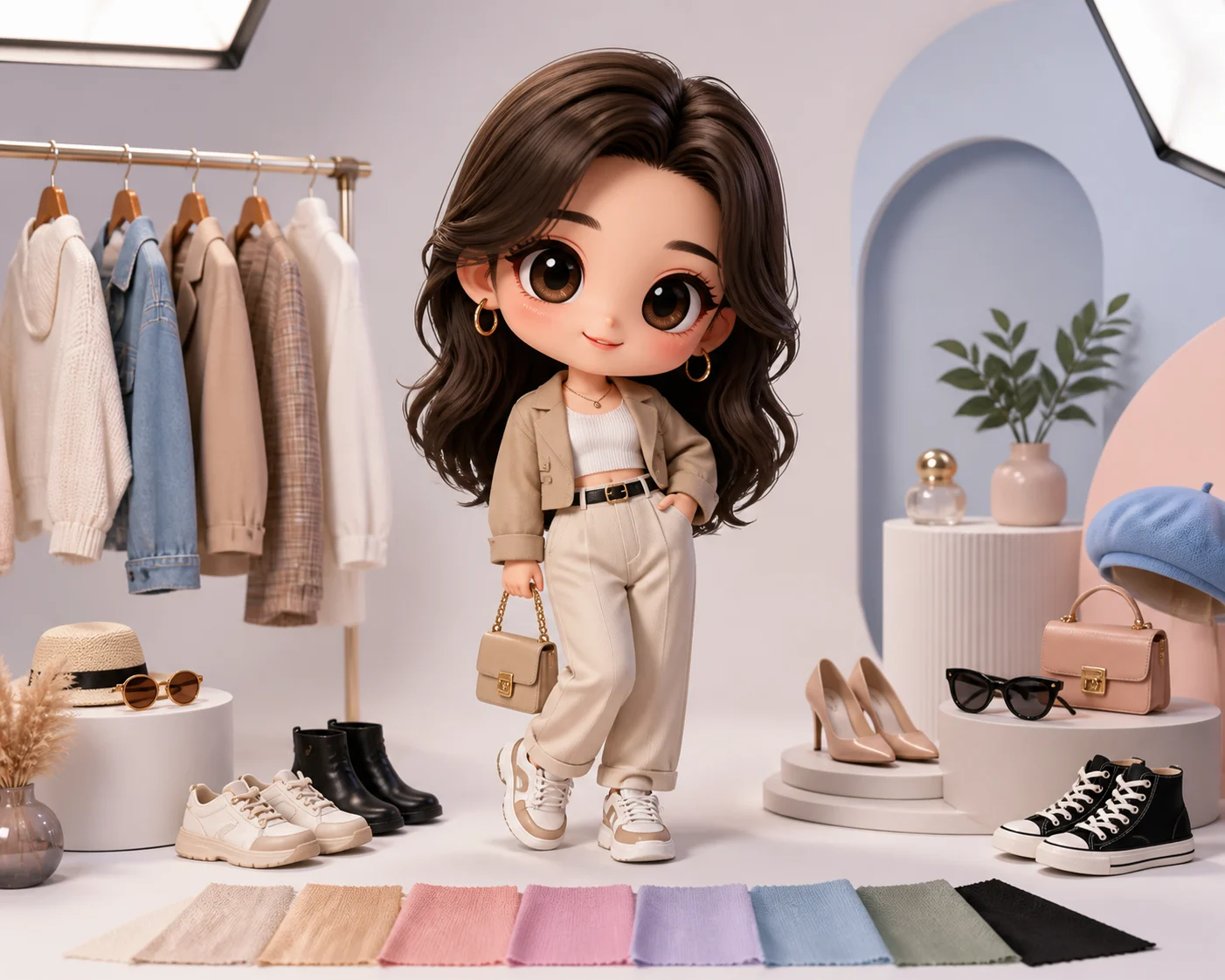 AI 3D Chibi OOTD Generator with 20 Free Credits