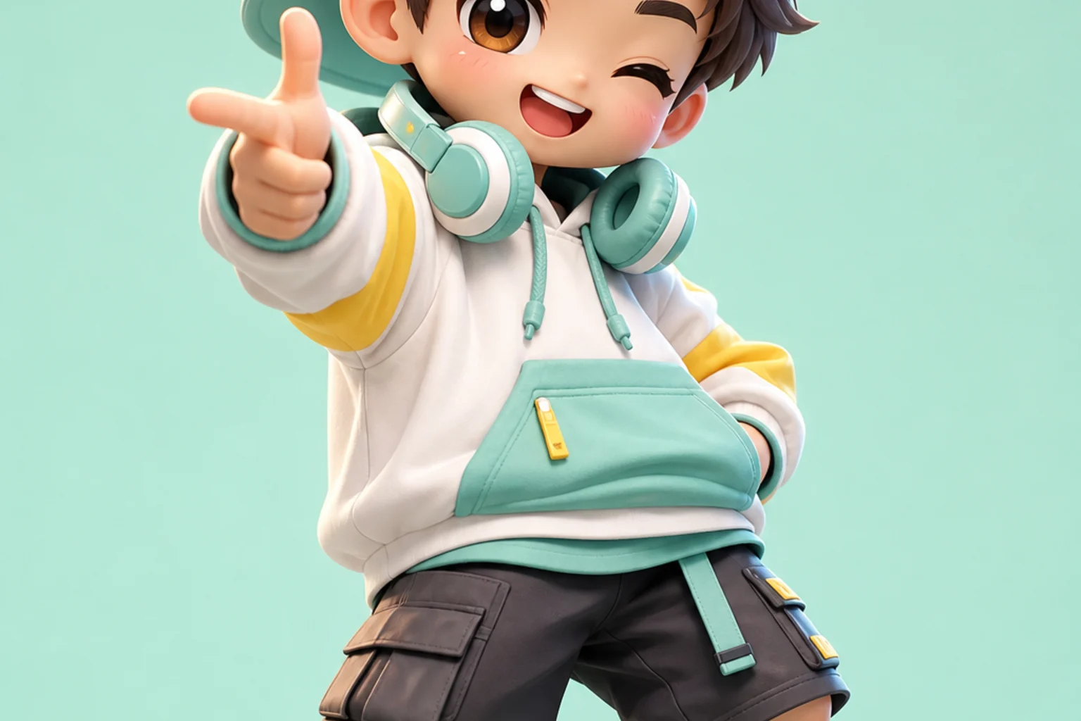 AI 3D Chibi OOTD Generator example 3