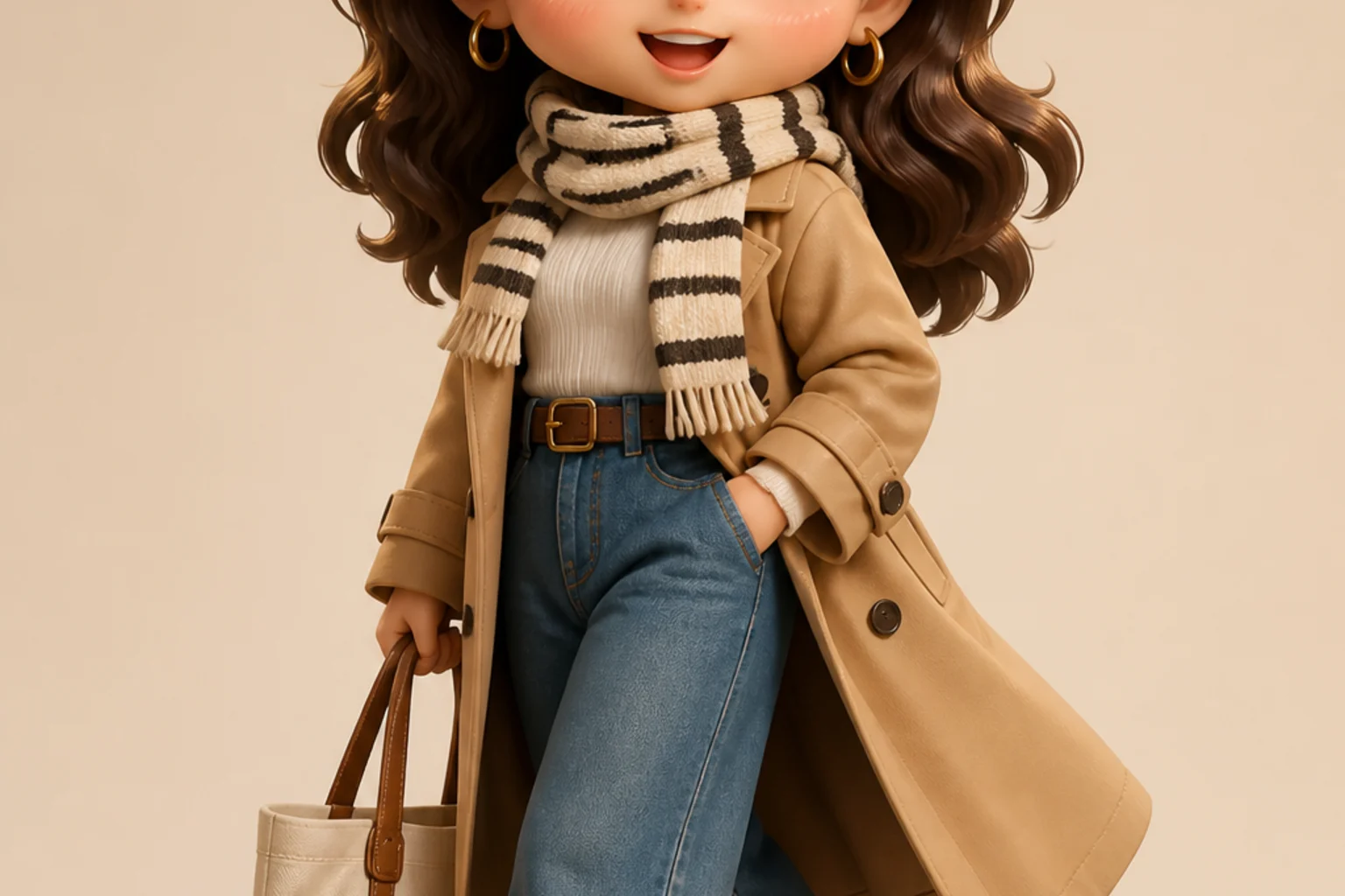 AI 3D Chibi OOTD Generator example 5