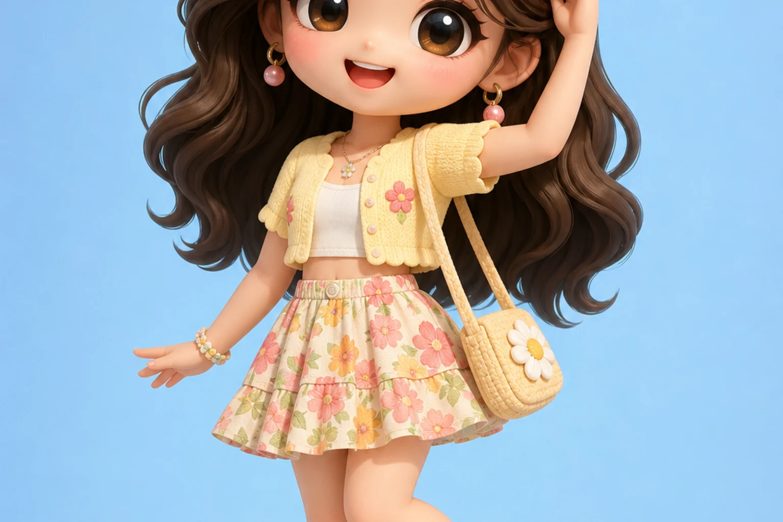 AI 3D Chibi OOTD Generator example 6
