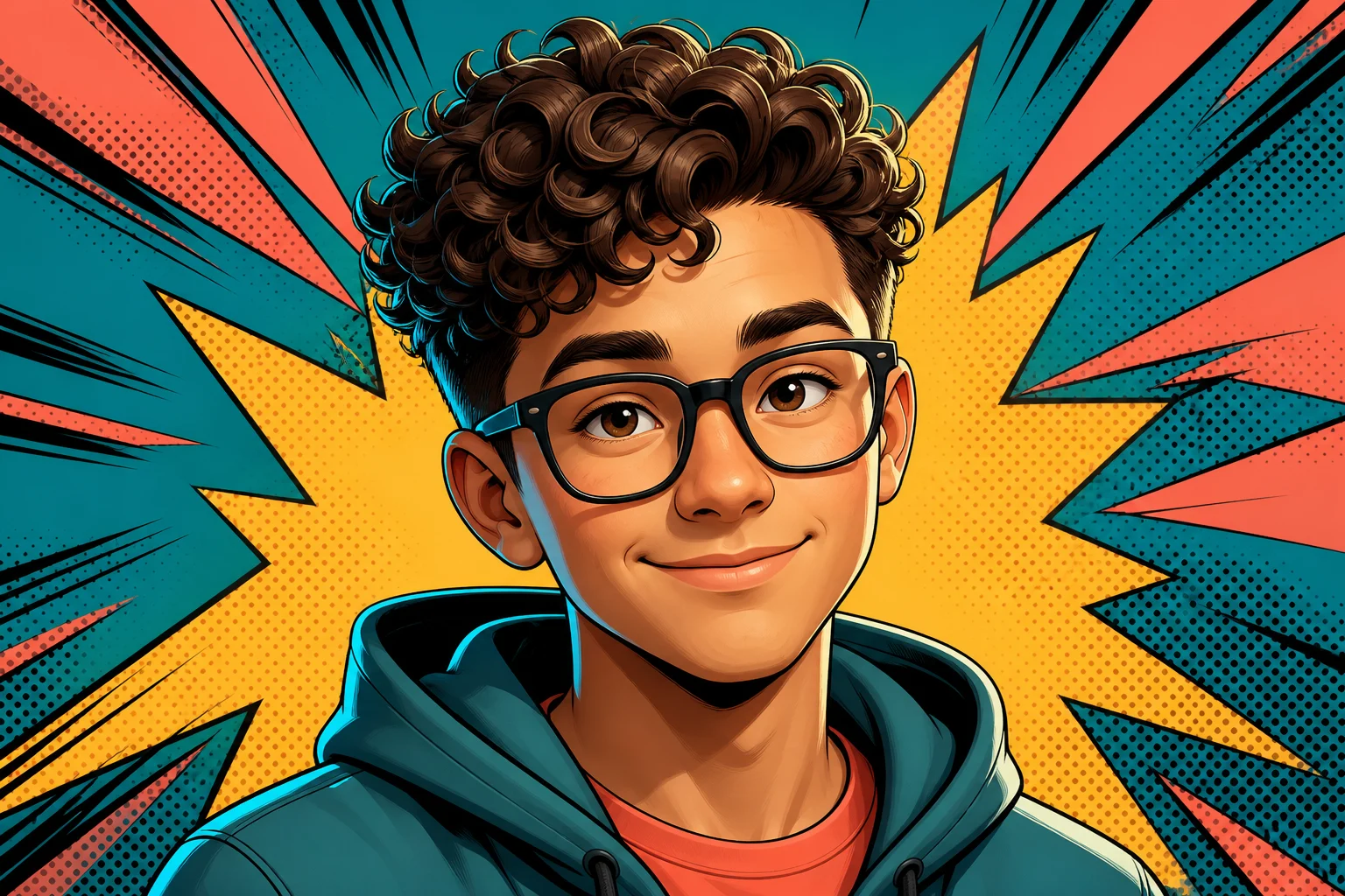 AI 3D Comic Portrait Generator Example 1