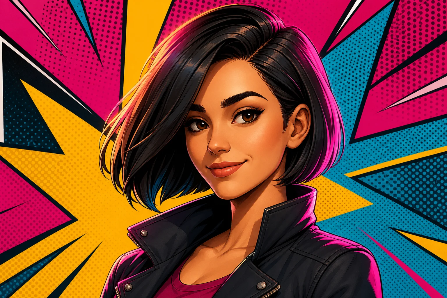 AI 3D Comic Portrait Generator Example 2