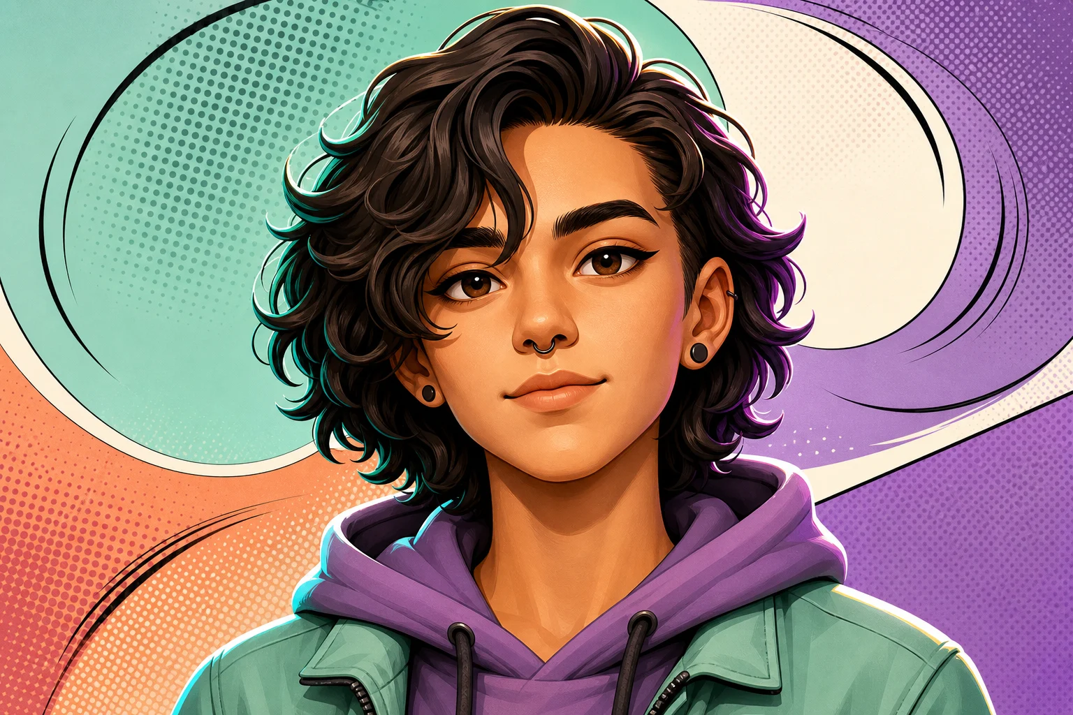AI 3D Comic Portrait Generator Example 4