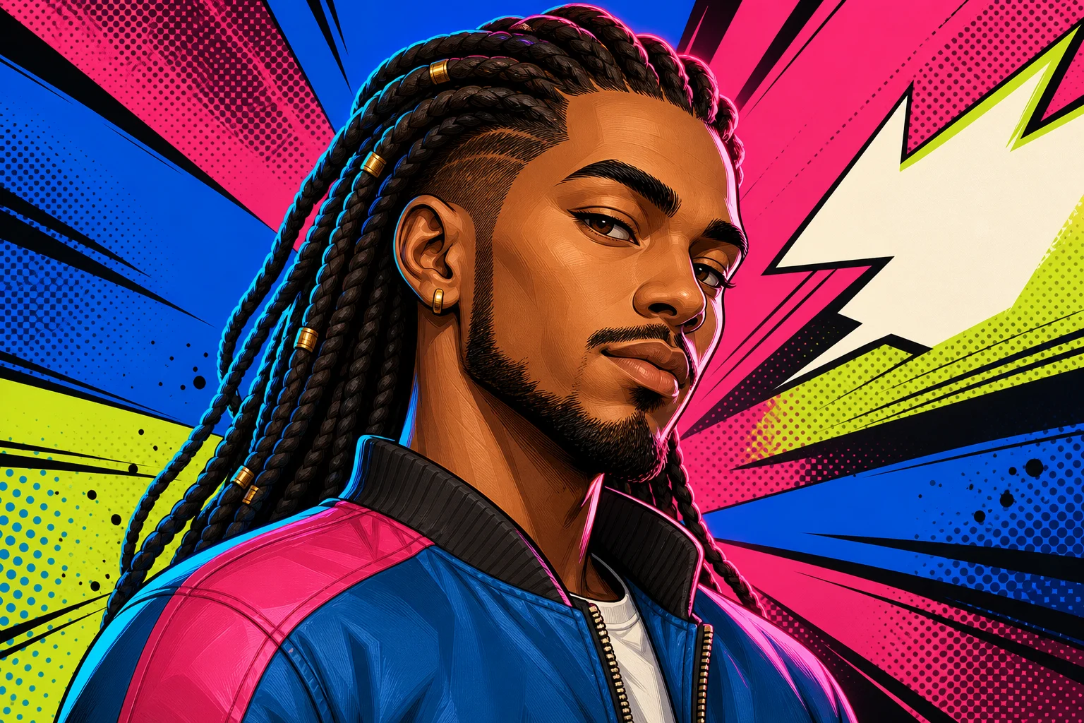 AI 3D Comic Portrait Generator Example 5