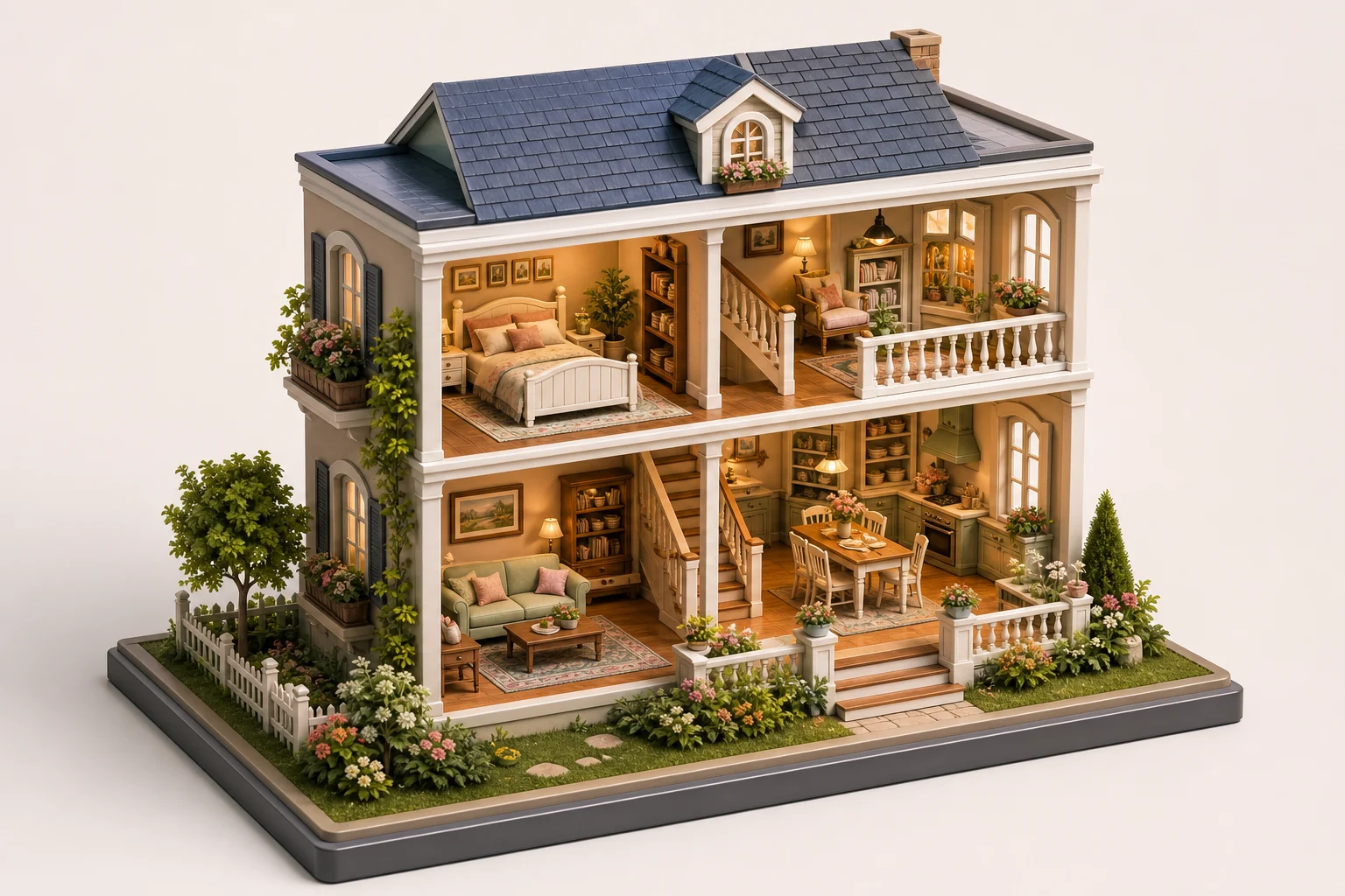 AI 3D Miniature Building Generator example 2