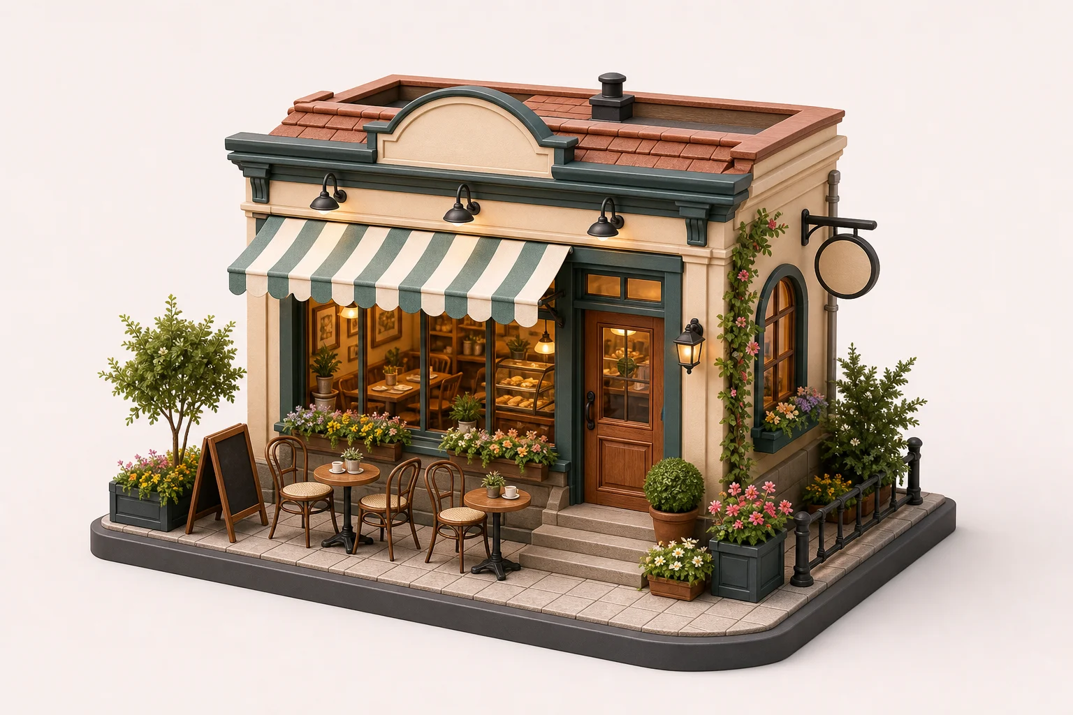 AI 3D Miniature Building Generator example 3