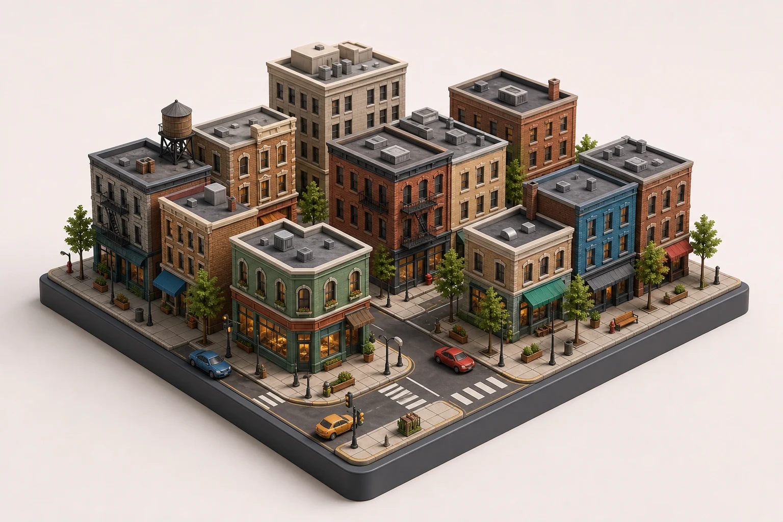AI 3D Miniature Building Generator example 4