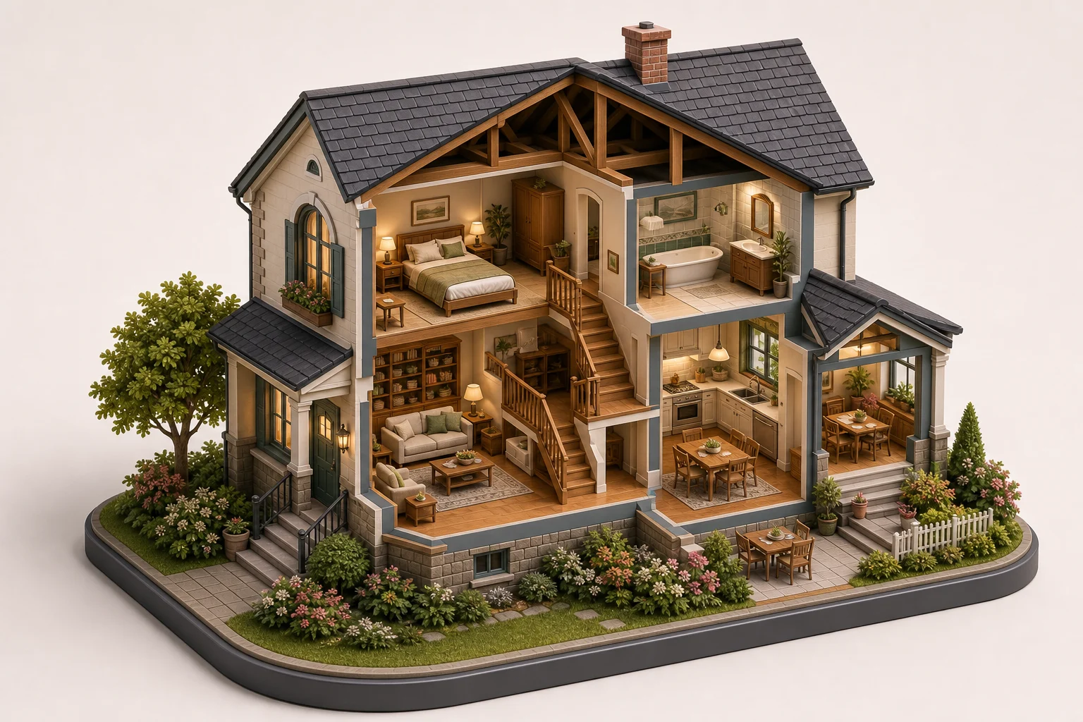 AI 3D Miniature Building Generator example 5