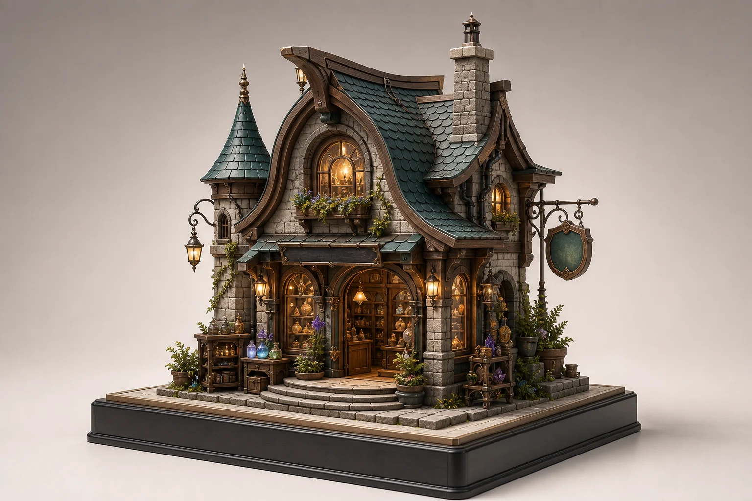 AI 3D Miniature Building Generator example 6
