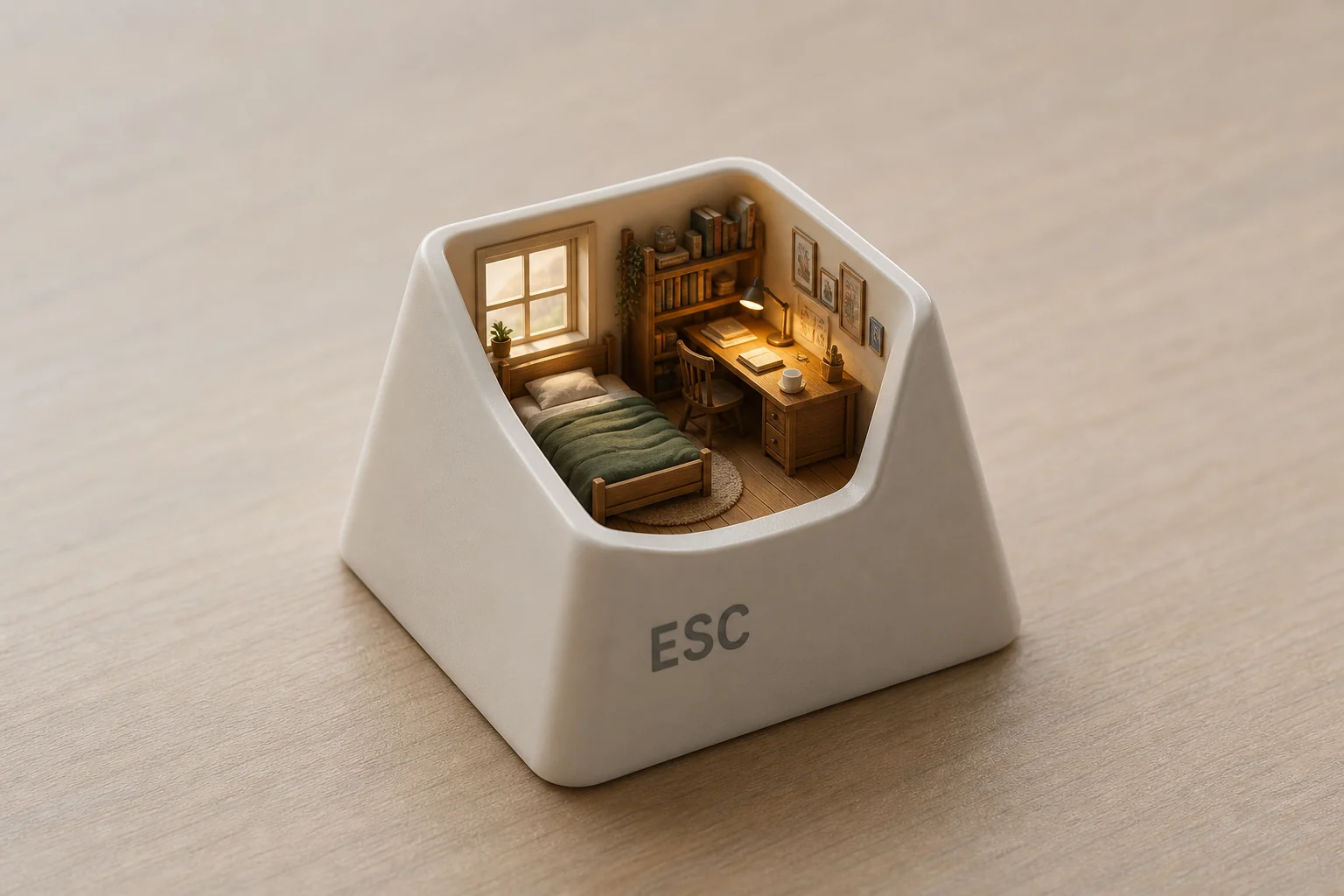 AI 3D ESC Keycap Generator result 1