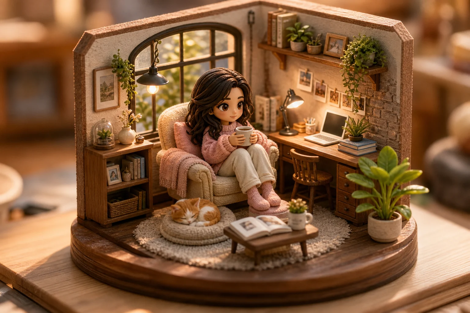 AI 3D Miniature Scene Generator