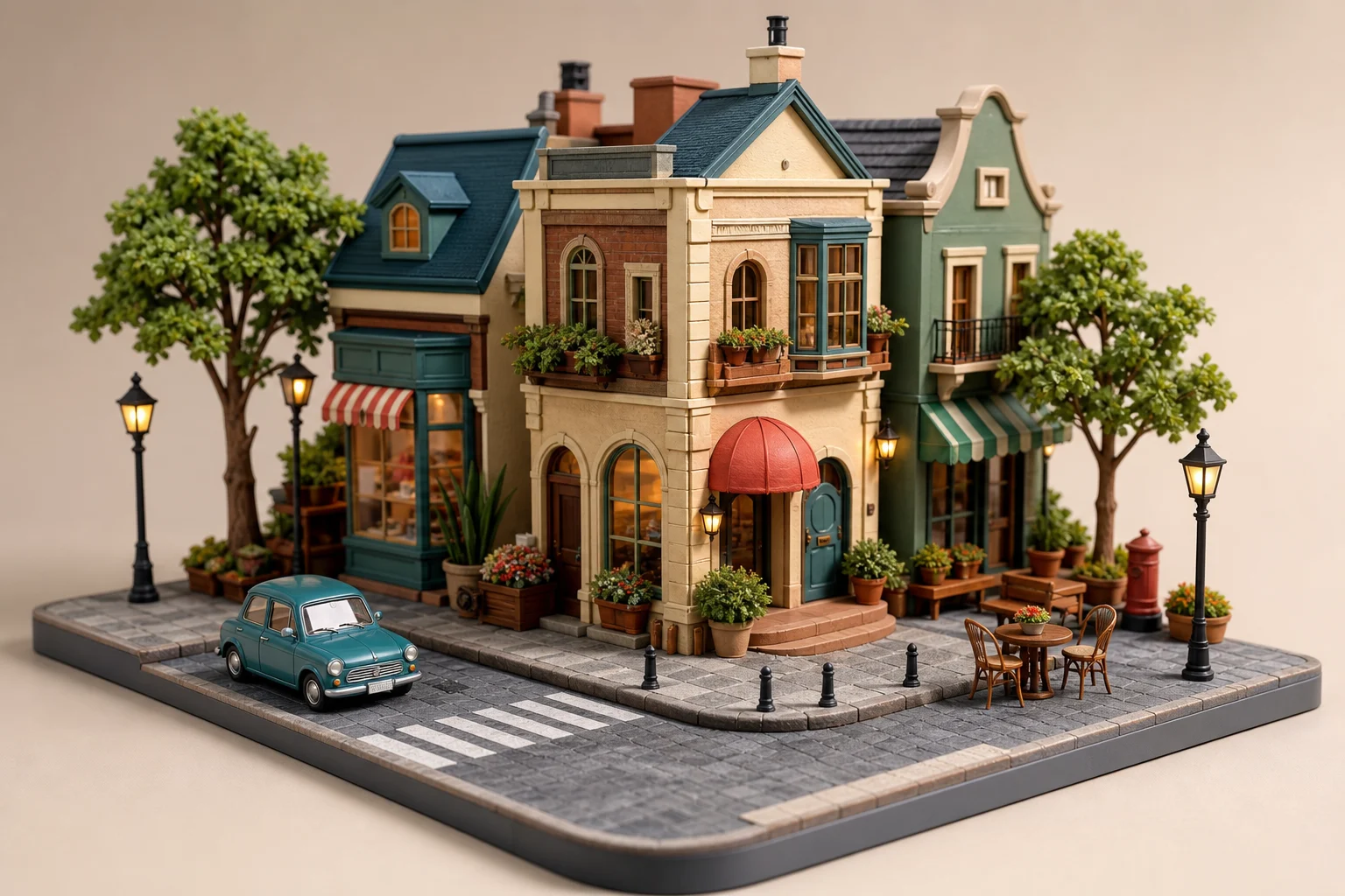 AI 3D Miniature Scene Generator result 1
