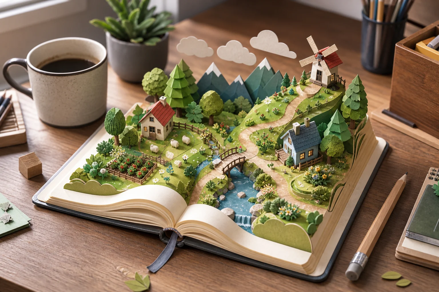 AI 3D Miniature Scene Generator result 2