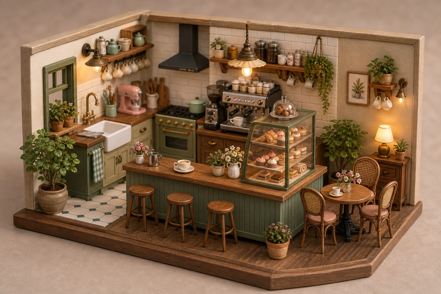 AI 3D Miniature Scene Generator result 5