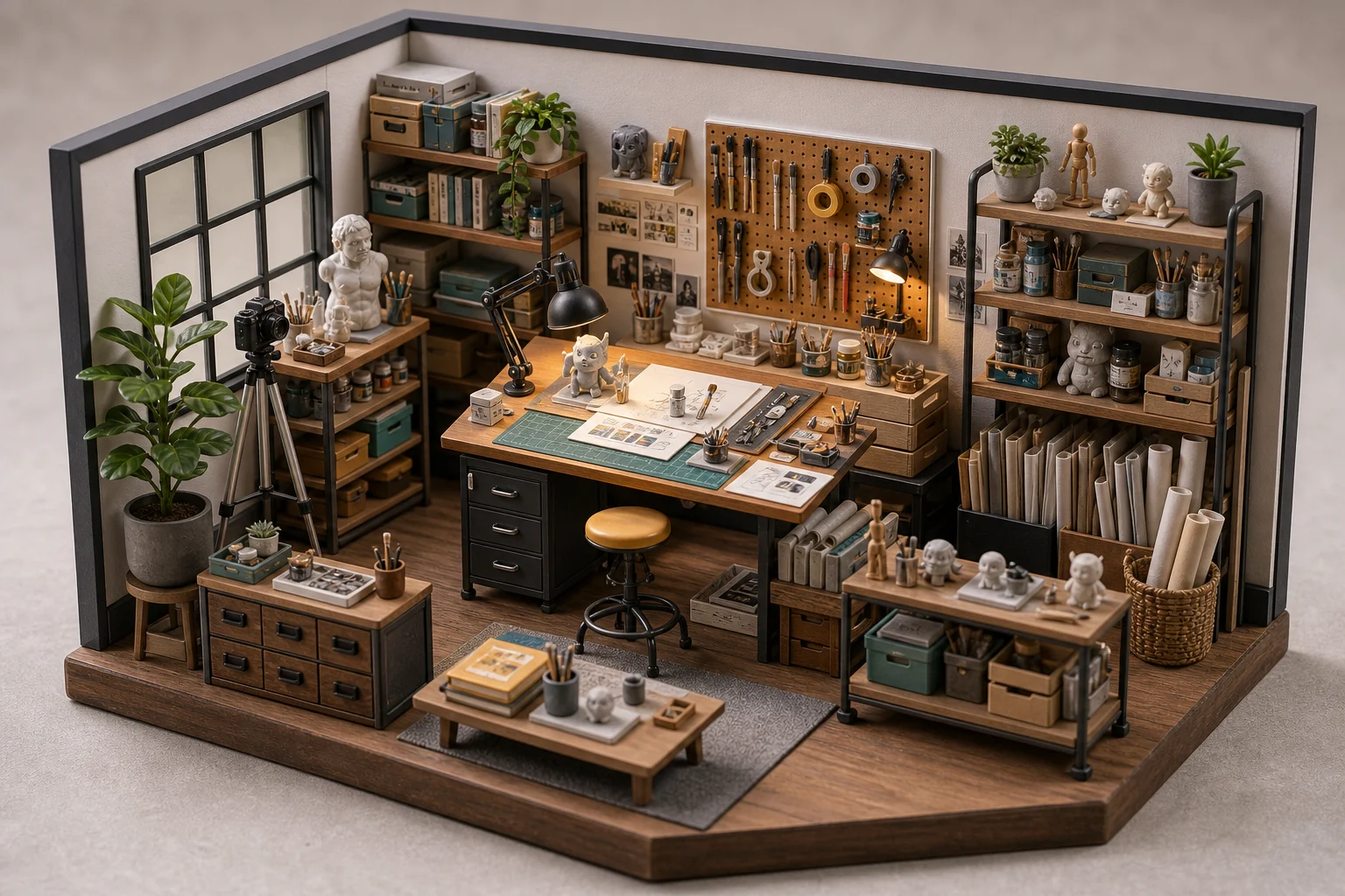 AI 3D Miniature Scene Generator result 6