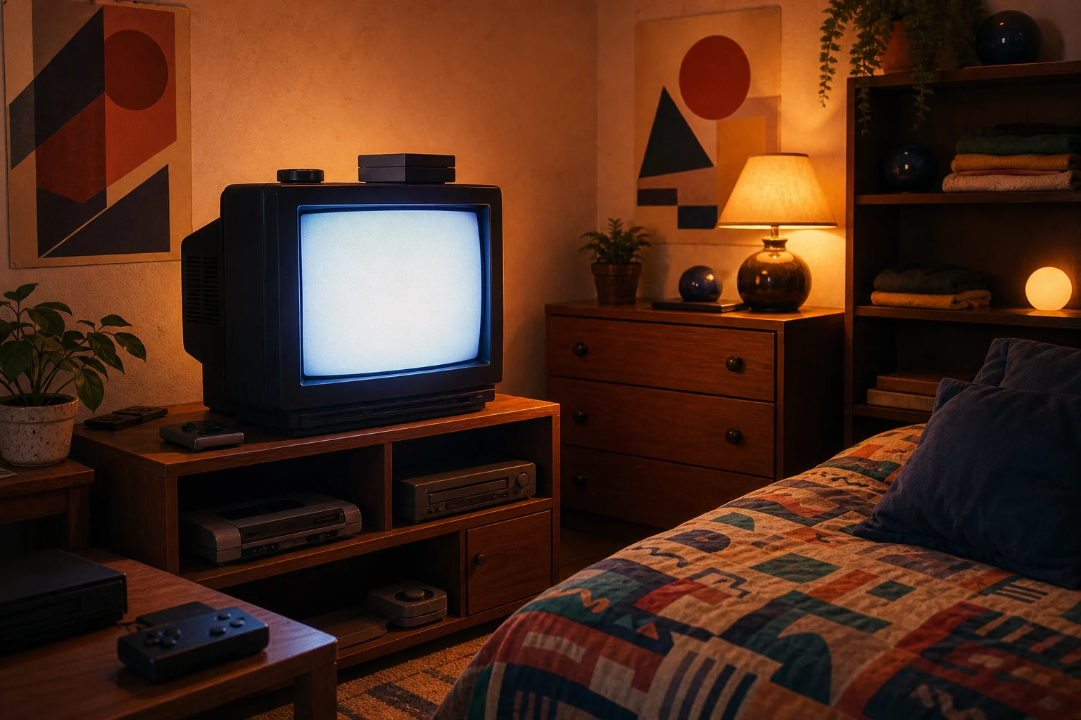 AI 90s Retro Room Filter