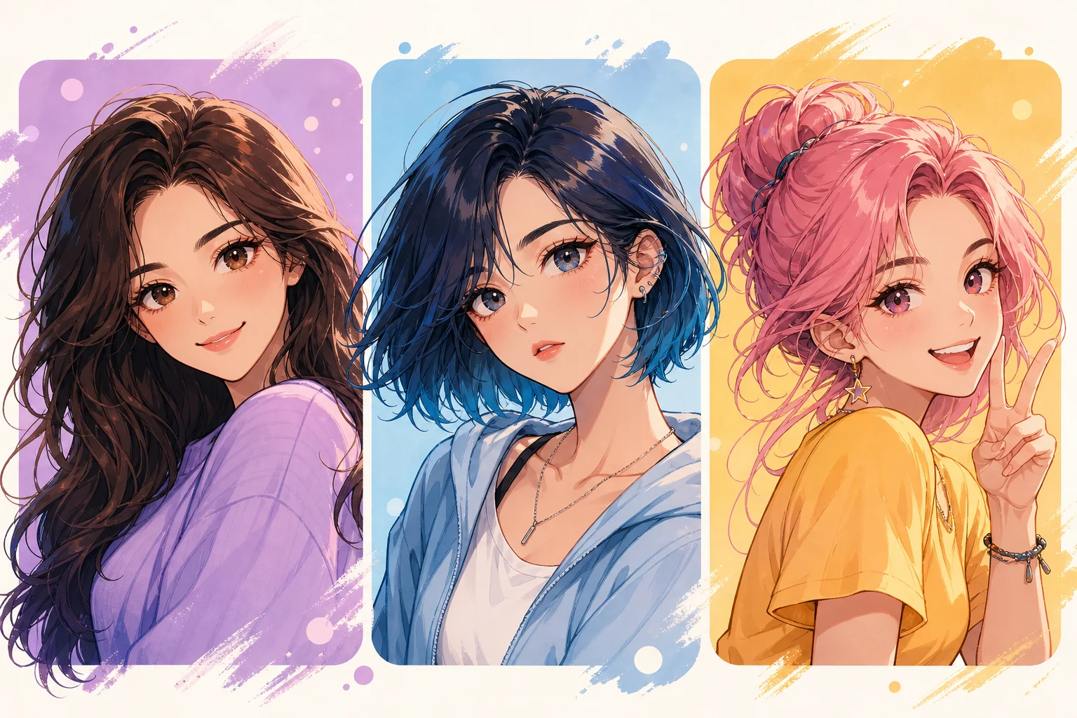 AI anime filter portrait example 4