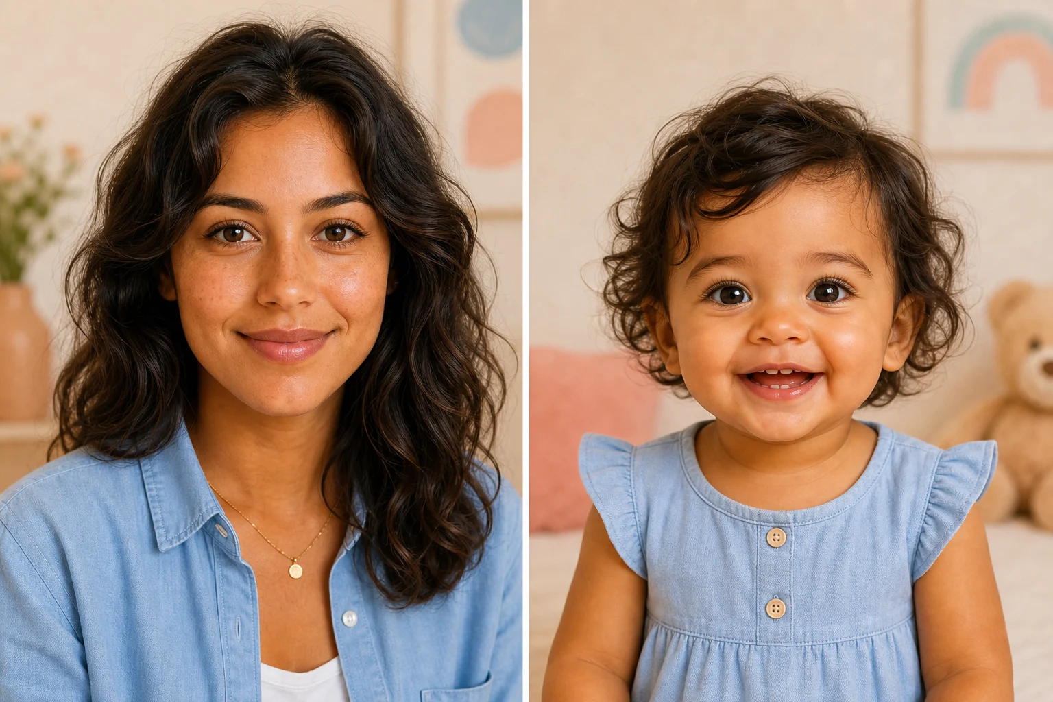 AI baby filter portrait example 6