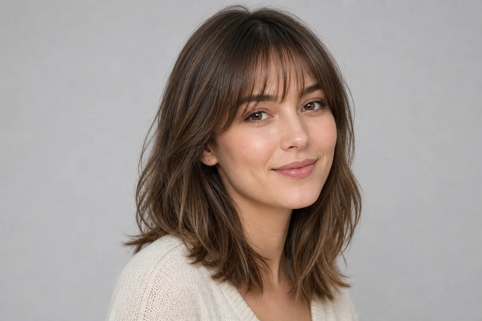 AI bangs filter hairstyle example 2