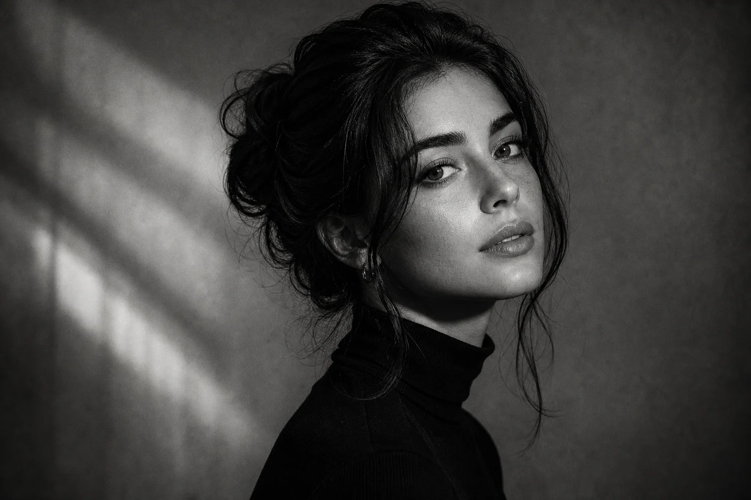 AI Black and White Portrait Generator