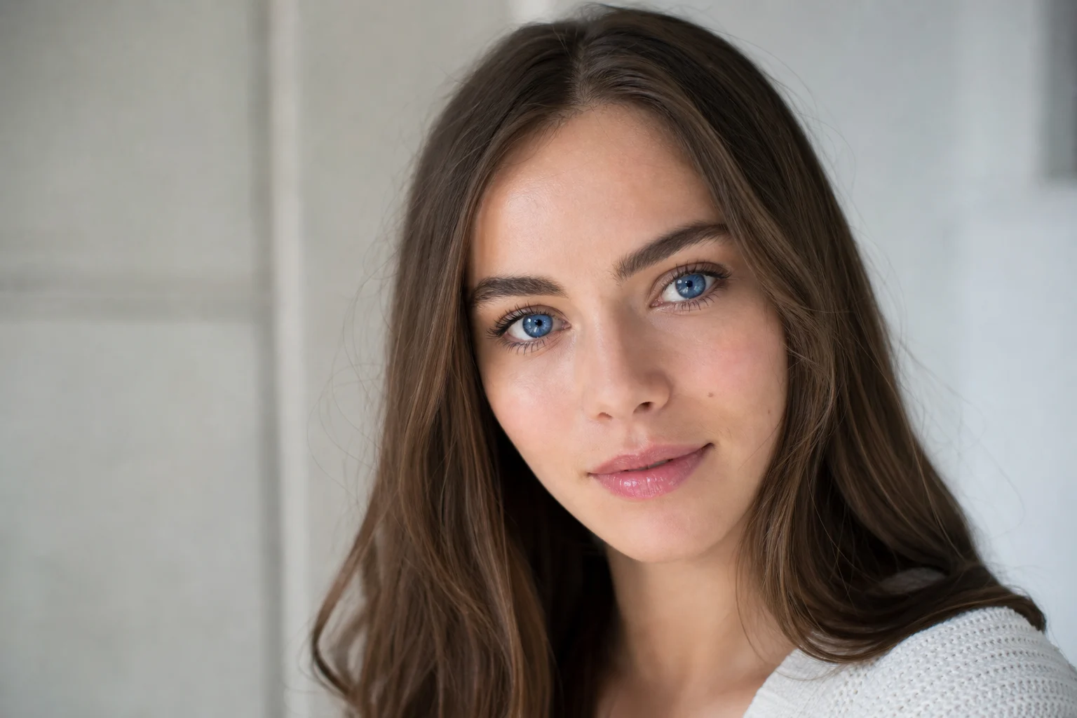AI Blue Eye Filter example 1
