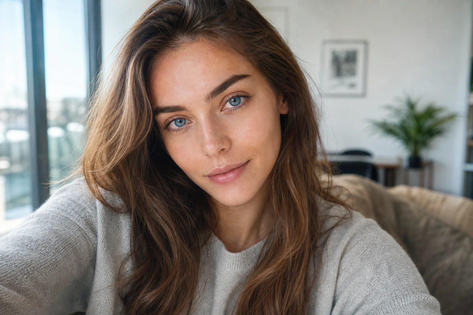 AI Blue Eye Filter example 5