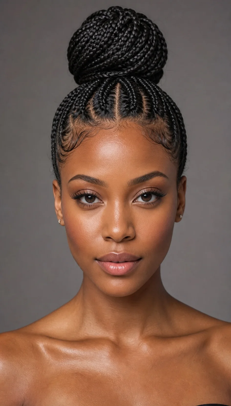 Braided High Bun