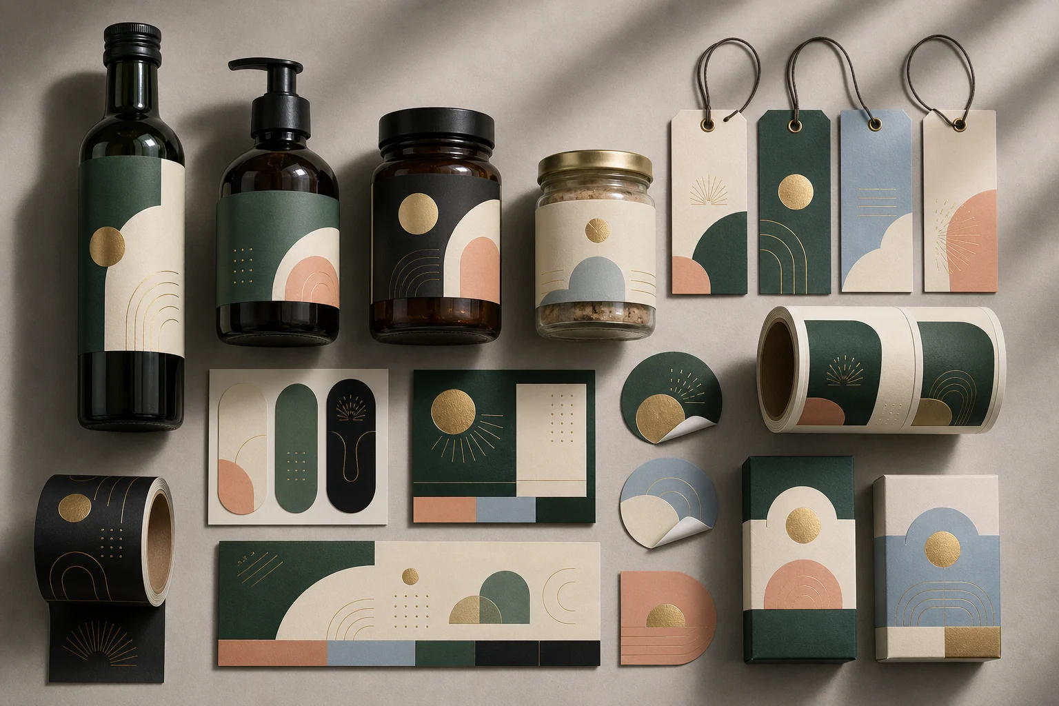 AI brand product render example