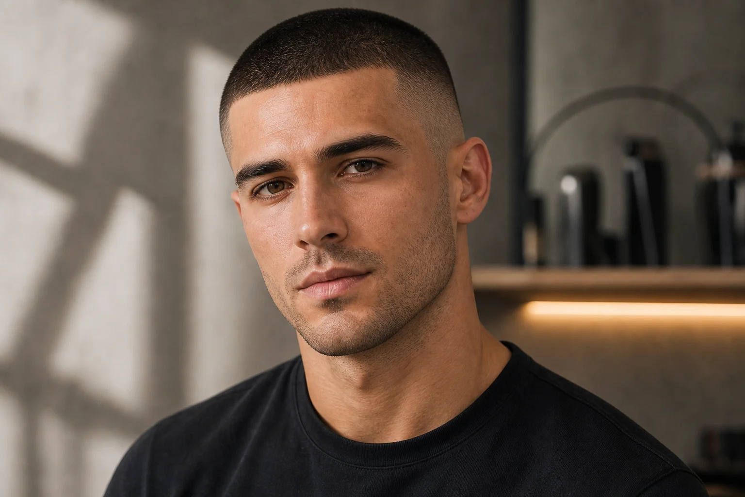 AI Buzz Cut Filter