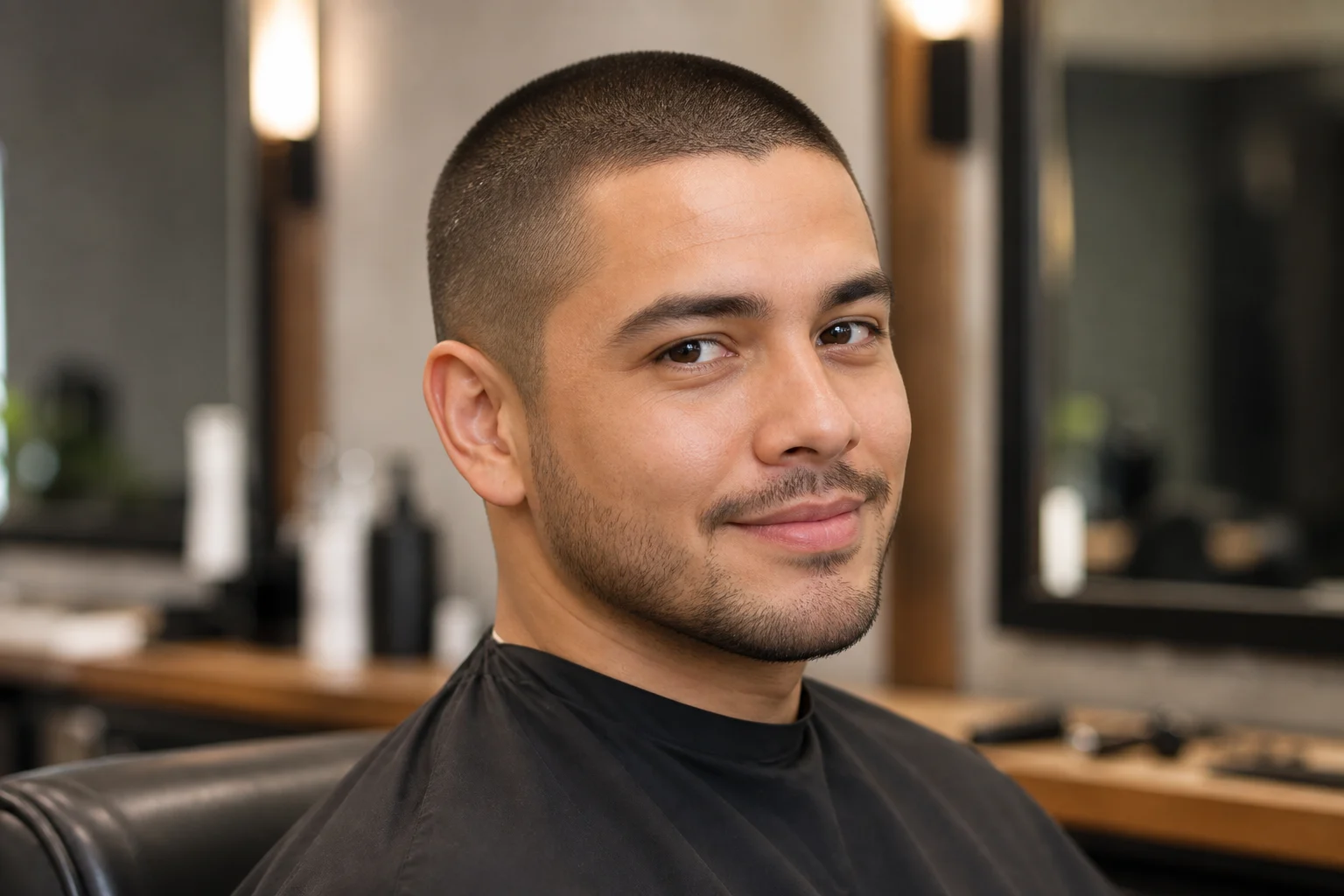 AI Buzz Cut Filter example 3