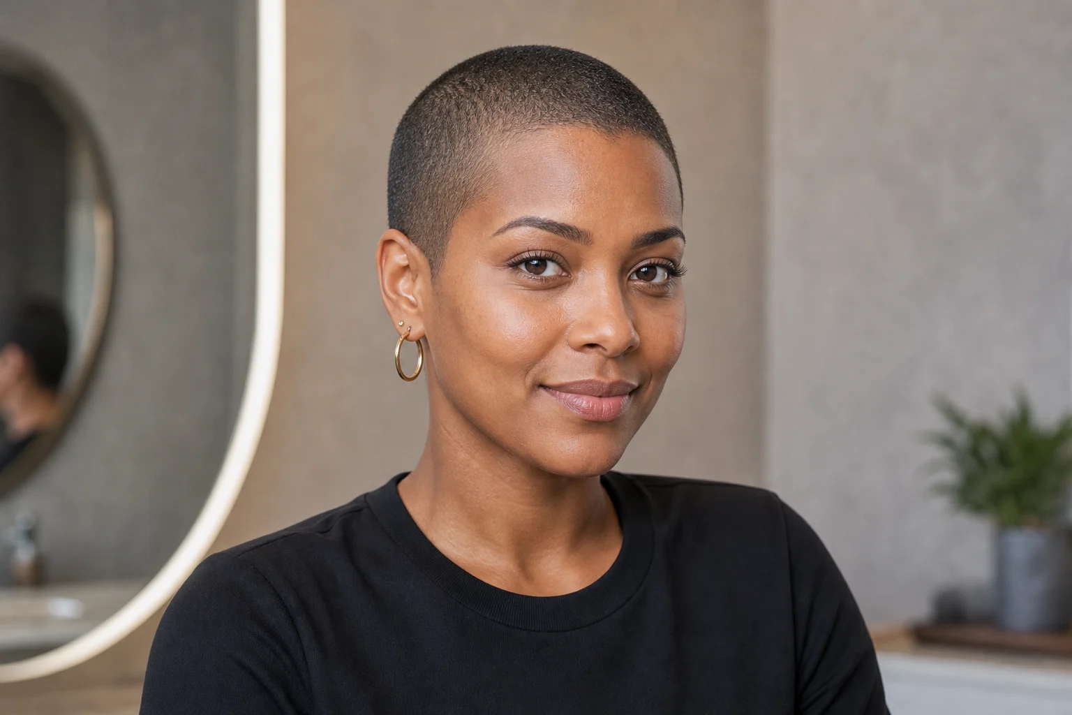 AI Buzz Cut Filter example 6