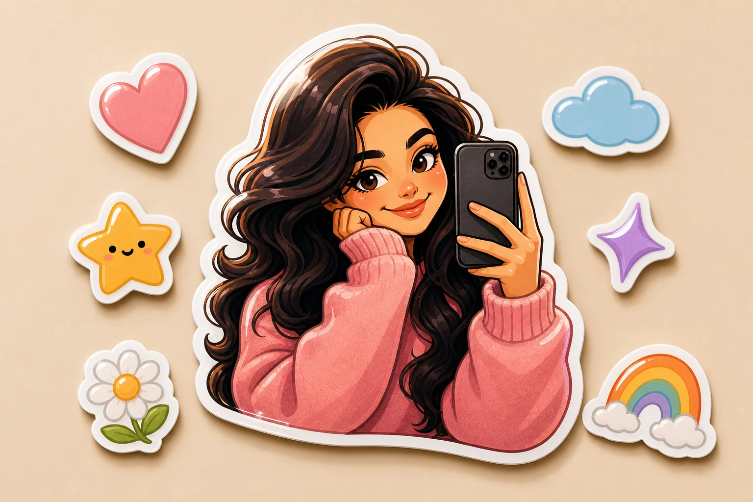 AI Cartoon Sticker Generator