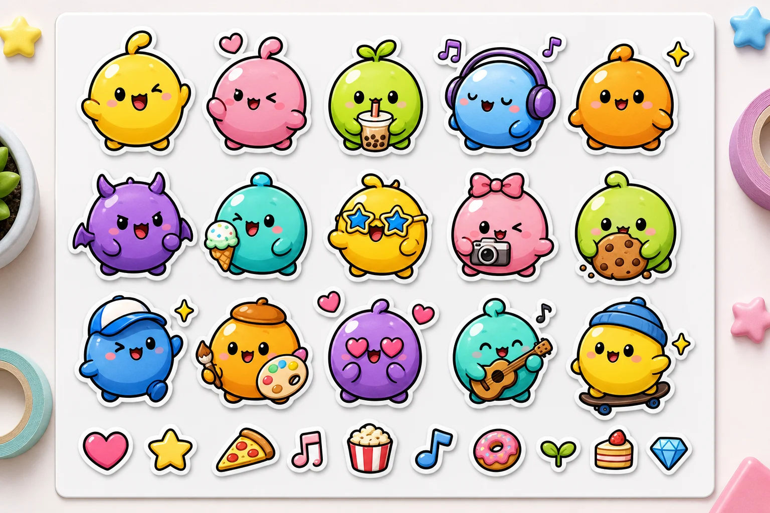 AI Cartoon Sticker Generator example 3