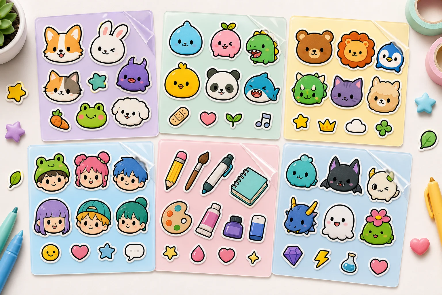 AI Cartoon Sticker Generator example 5
